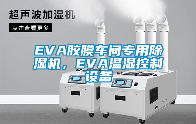 EVA膠膜車間專用除濕機，EVA溫濕控制設(shè)備