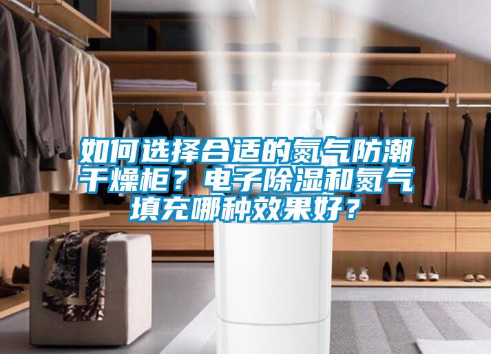 如何選擇合適的氮?dú)夥莱备稍锕?？電子除濕和氮?dú)馓畛淠姆N效果好？