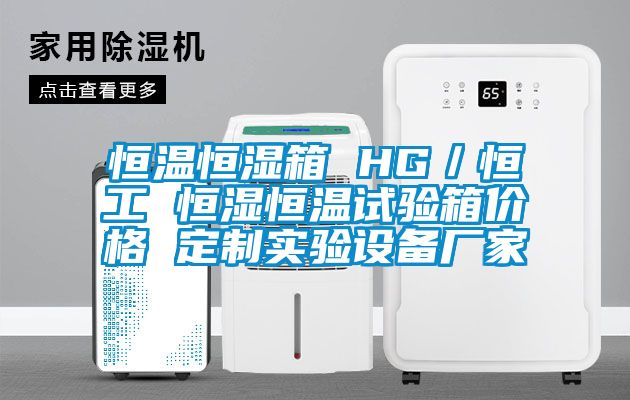 恒溫恒濕箱 HG／恒工 恒濕恒溫試驗箱價格 定制實驗設(shè)備廠家